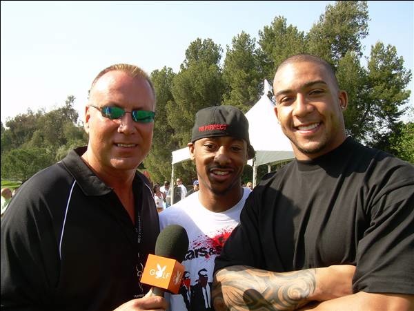  H John Mejia and Cleveland Brown tight end Kellen Winslow Jr 